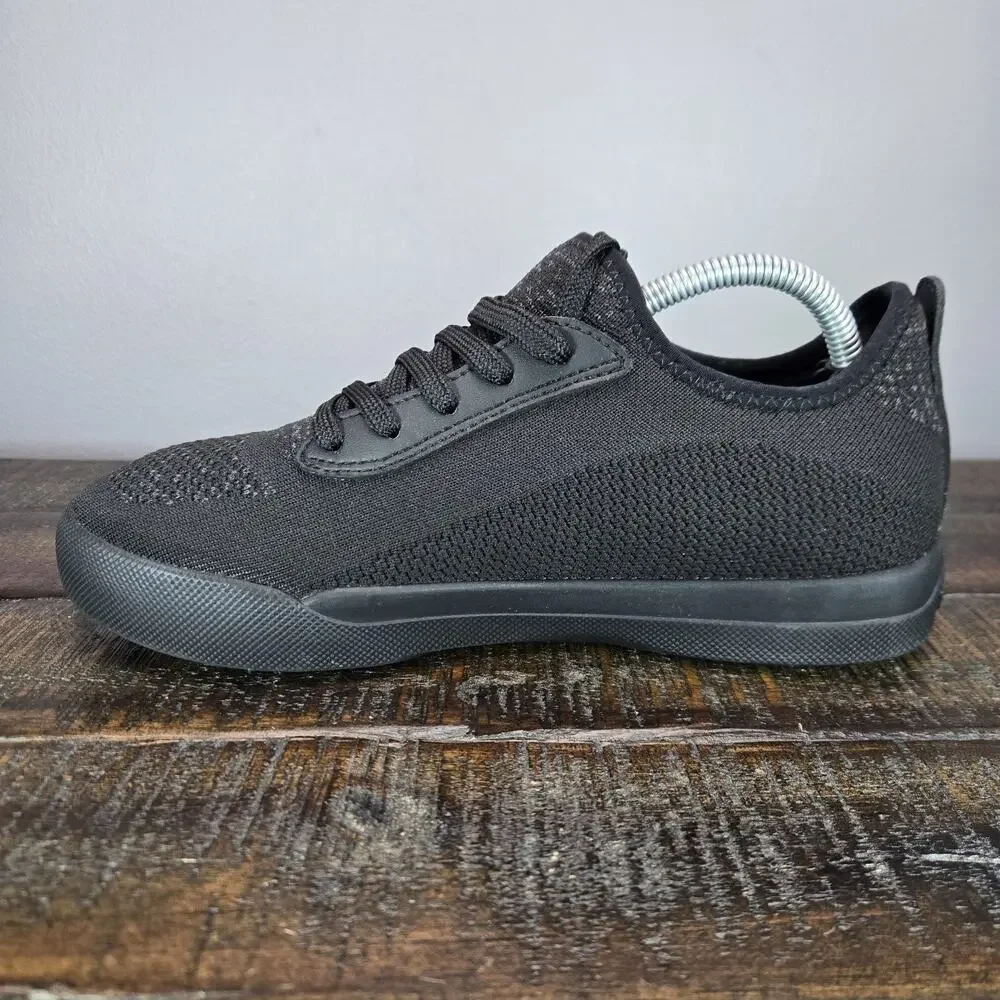 Vessi Weekend 1.5 Sneaker Womens Size 7 Waterproof Shoes Asphalt Black Black